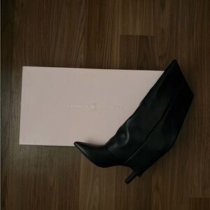 Chinese Laundry Black Heeled Boots